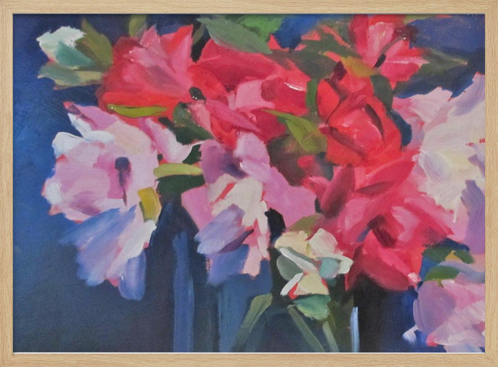 Summer Flowers - Stretched Canvas, Poster or Fine Art Print I Heart Wall Art