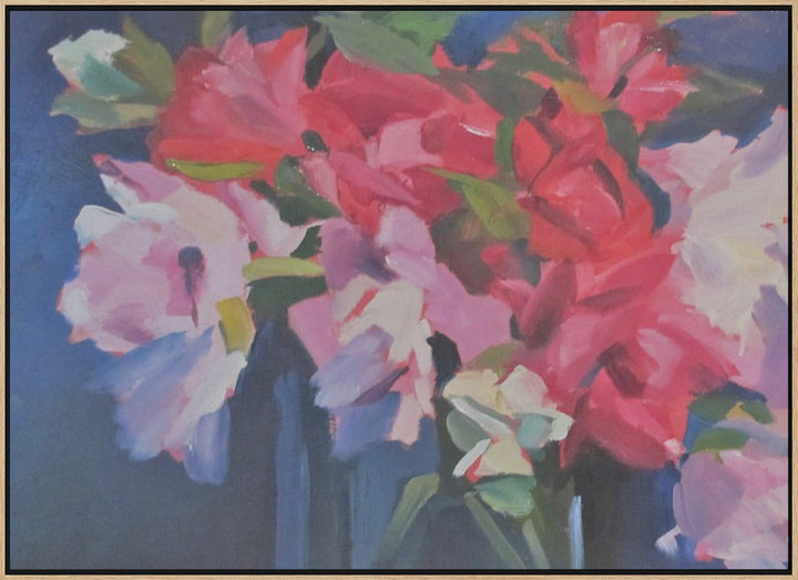 Summer Flowers - Stretched Canvas, Poster or Fine Art Print I Heart Wall Art
