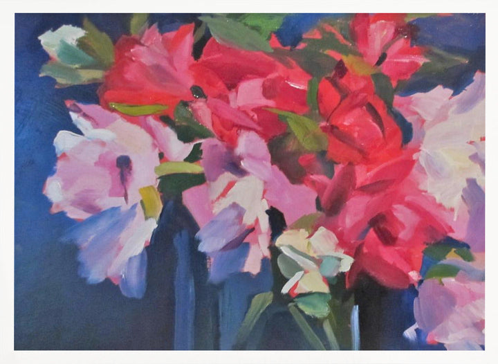 Summer Flowers - Stretched Canvas, Poster or Fine Art Print I Heart Wall Art