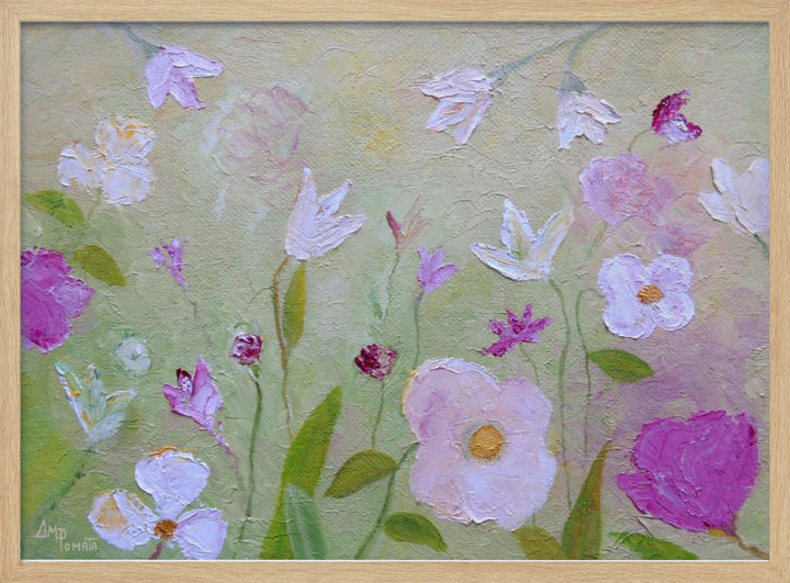 Summer Garden - Stretched Canvas, Poster or Fine Art Print I Heart Wall Art