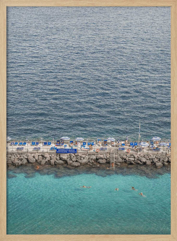 Summer In Italy - Stretched Canvas, Poster or Fine Art Print - I Heart Wall Art - Poster Print, Canvas Print or Framed Art Print