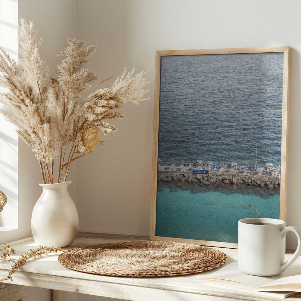 Summer In Italy - Stretched Canvas, Poster or Fine Art Print - I Heart Wall Art - Poster Print, Canvas Print or Framed Art Print