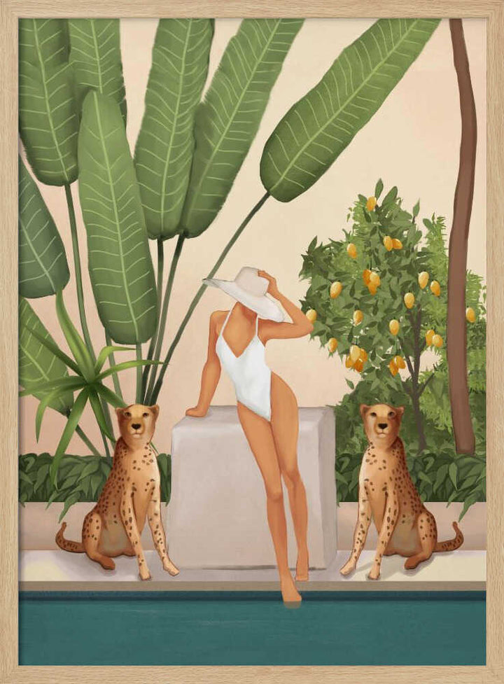 Summer In the Wild - Stretched Canvas, Poster or Fine Art Print - I Heart Wall Art - Poster Print, Canvas Print or Framed Art Print