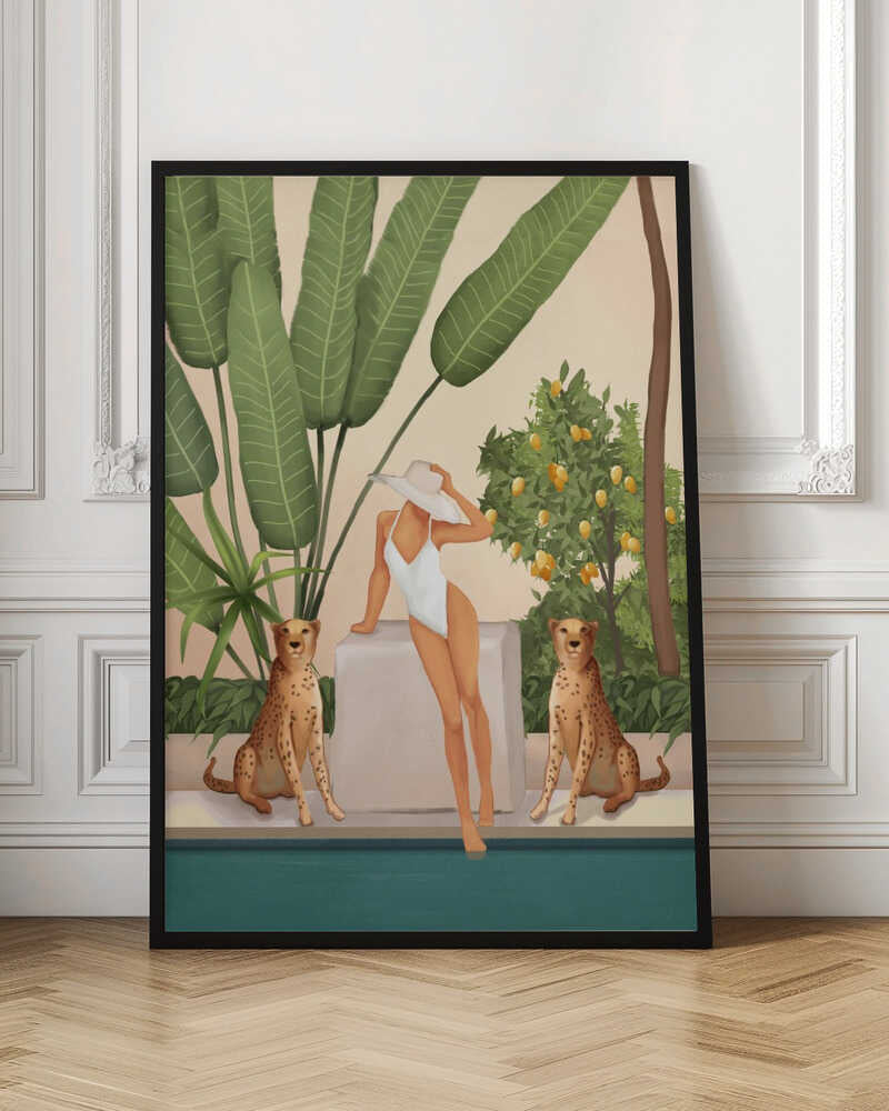 Summer In the Wild - Stretched Canvas, Poster or Fine Art Print - I Heart Wall Art - Poster Print, Canvas Print or Framed Art Print