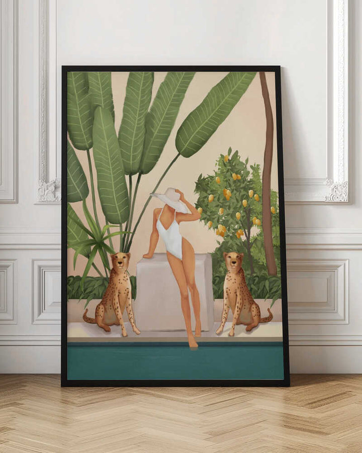 Summer In the Wild - Stretched Canvas, Poster or Fine Art Print - I Heart Wall Art - Poster Print, Canvas Print or Framed Art Print