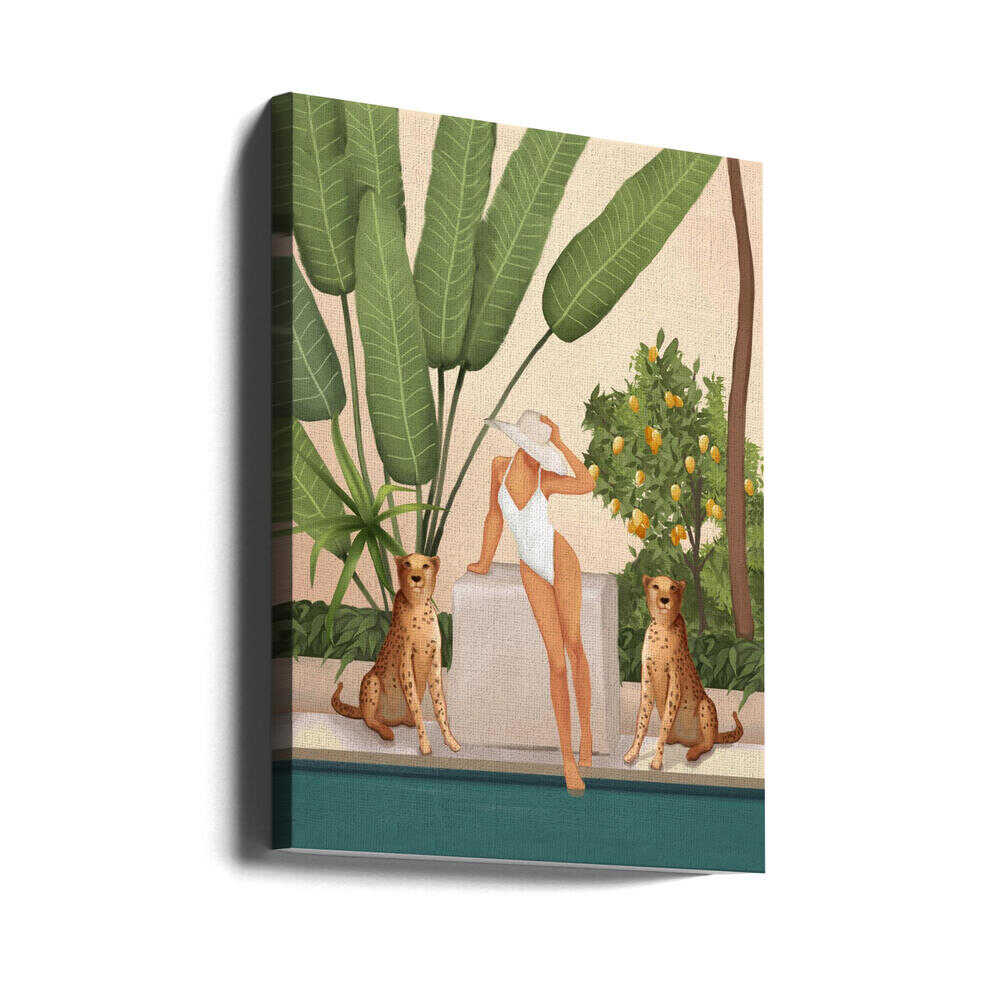 Summer In the Wild - Stretched Canvas, Poster or Fine Art Print - I Heart Wall Art - Poster Print, Canvas Print or Framed Art Print
