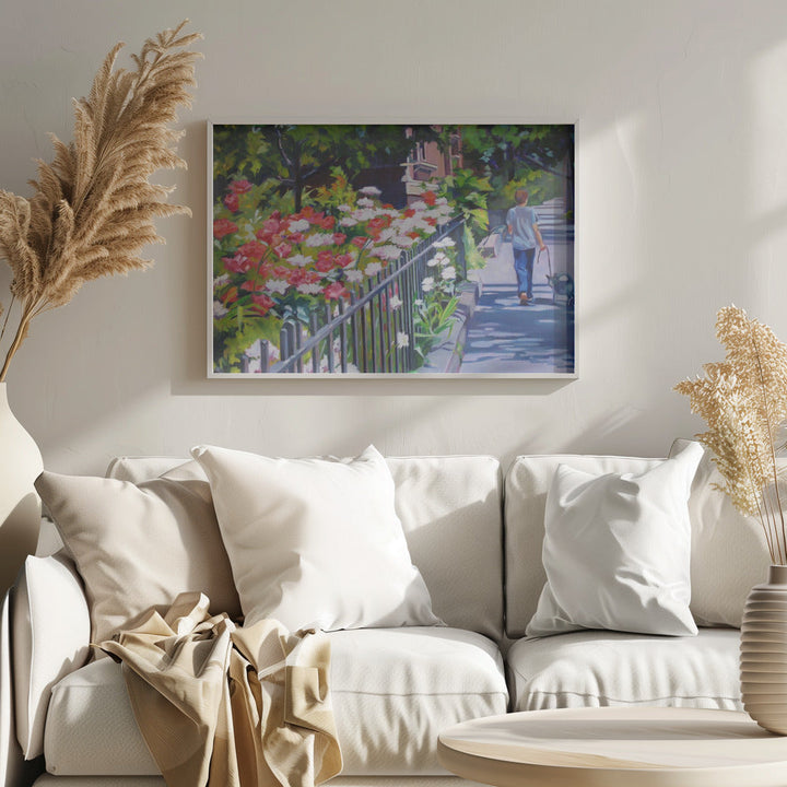 Summer Splendorun Brooklyn - Stretched Canvas, Poster or Fine Art Print I Heart Wall Art