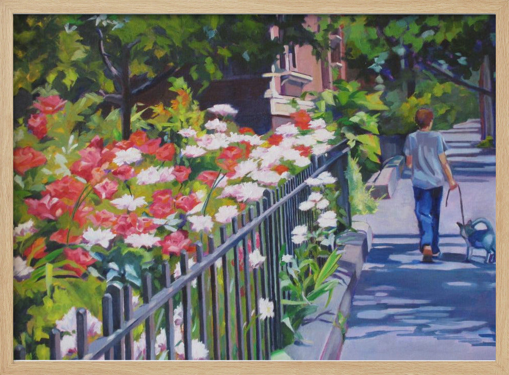 Summer Splendorun Brooklyn - Stretched Canvas, Poster or Fine Art Print I Heart Wall Art