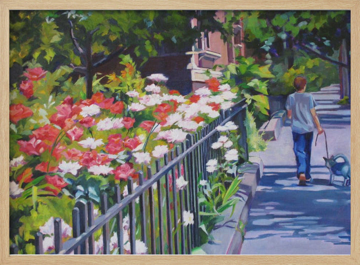 Summer Splendorun Brooklyn - Stretched Canvas, Poster or Fine Art Print I Heart Wall Art