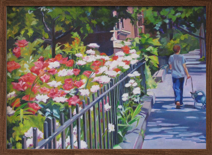 Summer Splendorun Brooklyn - Stretched Canvas, Poster or Fine Art Print I Heart Wall Art