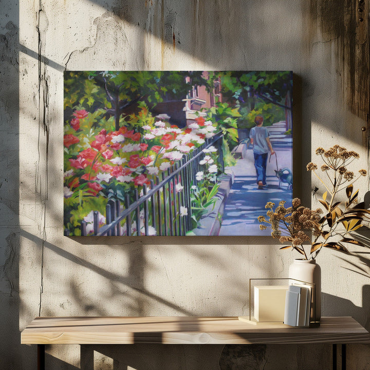 Summer Splendorun Brooklyn - Stretched Canvas, Poster or Fine Art Print I Heart Wall Art