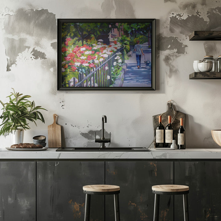 Summer Splendorun Brooklyn - Stretched Canvas, Poster or Fine Art Print I Heart Wall Art