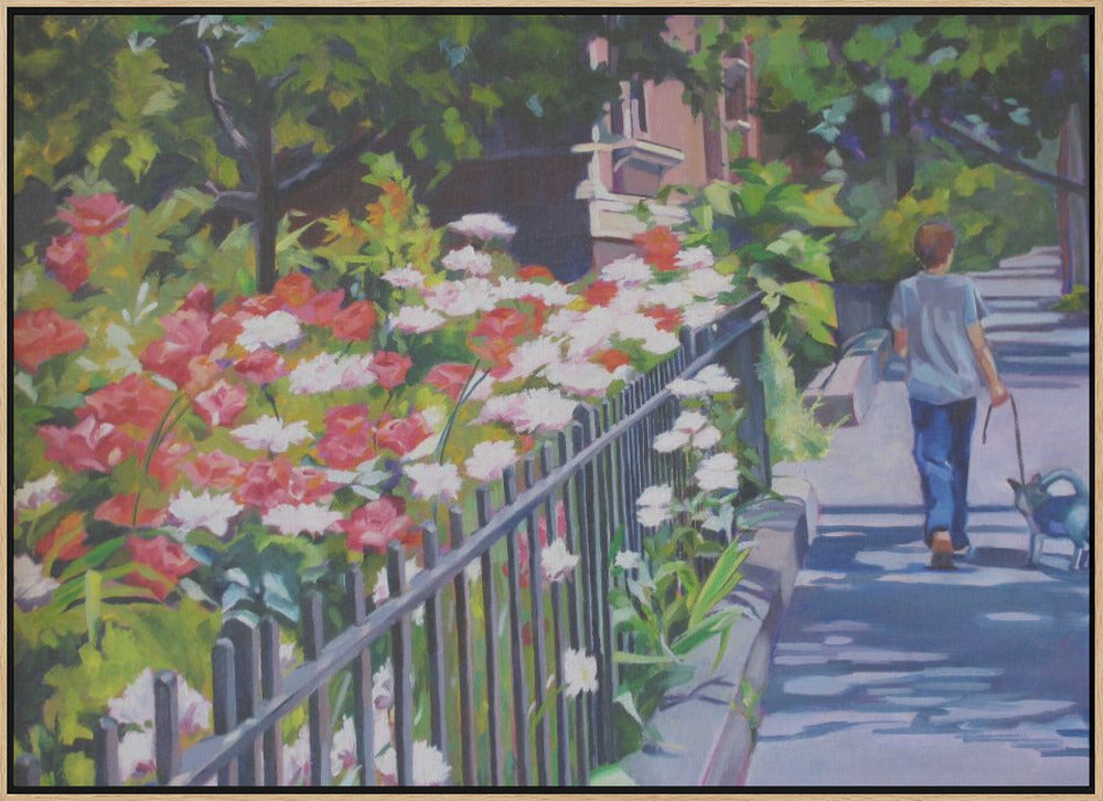 Summer Splendorun Brooklyn - Stretched Canvas, Poster or Fine Art Print I Heart Wall Art