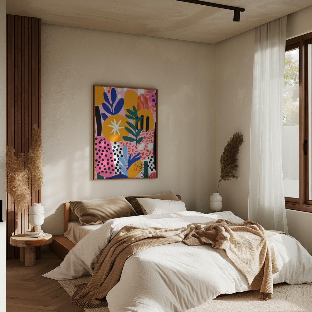 Summer Time No 1 - Stretched Canvas, Poster or Fine Art Print I Heart Wall Art