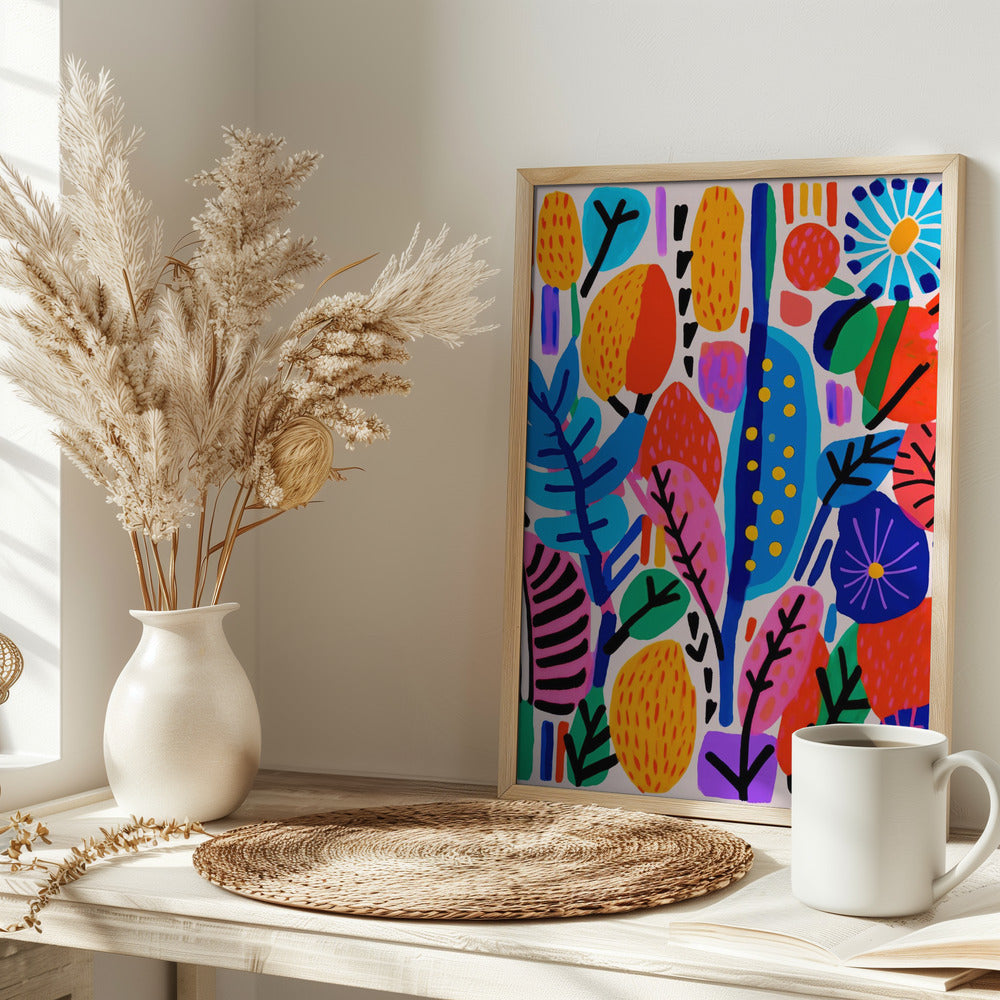 Summer Time No 2 - Stretched Canvas, Poster or Fine Art Print I Heart Wall Art
