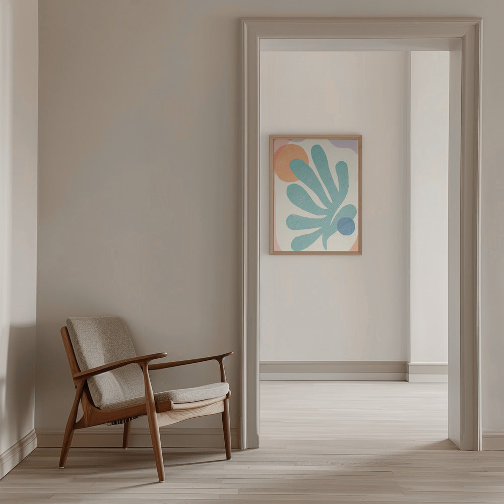 Sun &amp;amp; Moon - Stretched Canvas, Poster or Fine Art Print I Heart Wall Art