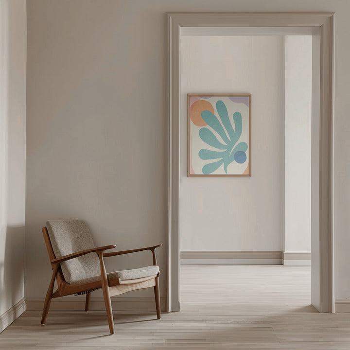 Sun &amp;amp; Moon - Stretched Canvas, Poster or Fine Art Print I Heart Wall Art