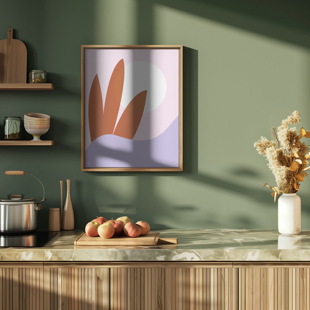 Sun Rise - Stretched Canvas, Poster or Fine Art Print I Heart Wall Art