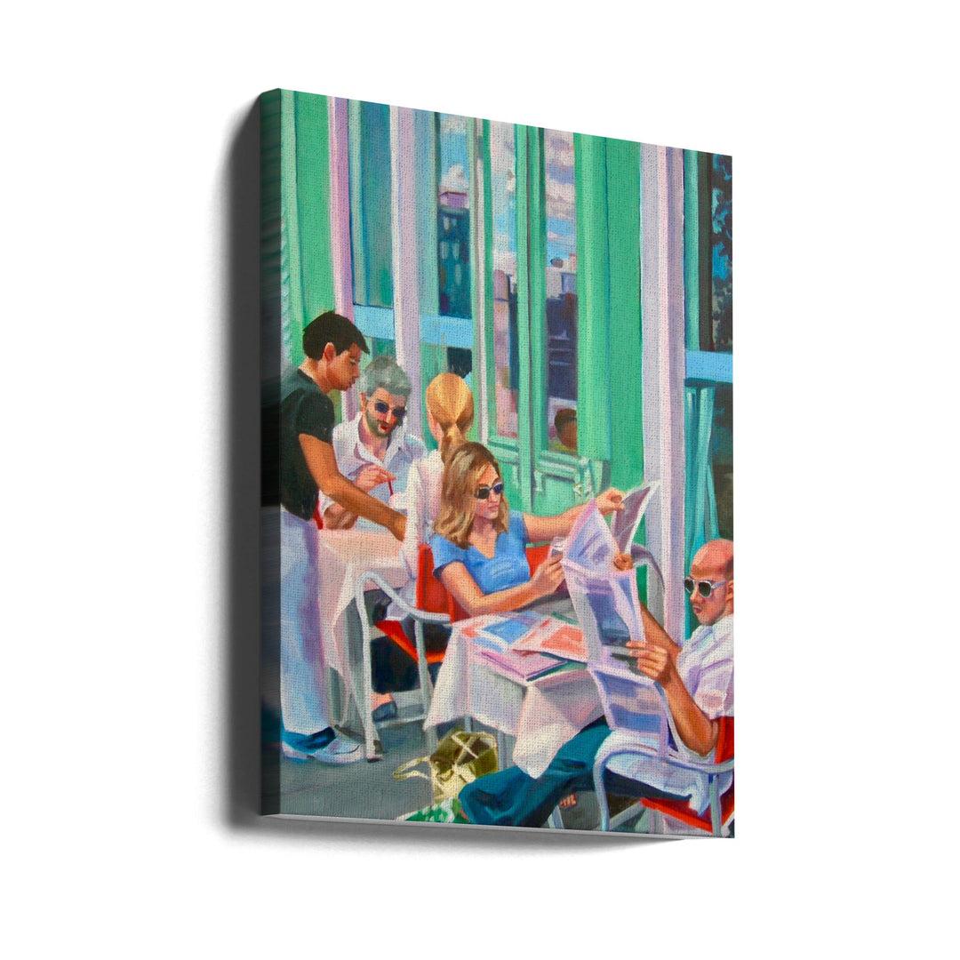 Sunday Morning - Stretched Canvas, Poster or Fine Art Print I Heart Wall Art