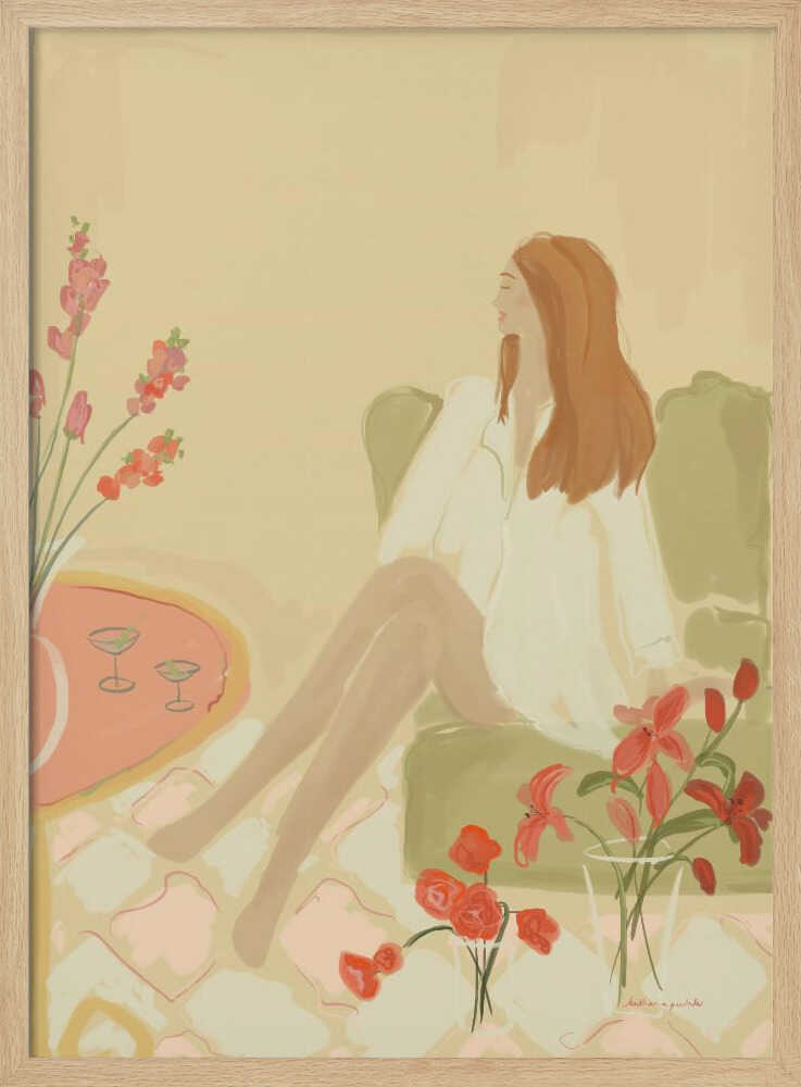 Sunday Without The Scaries - Stretched Canvas Poster or Fine Art Print