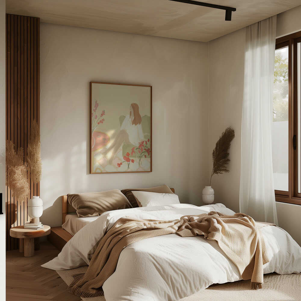 Sunday Without The Scaries - Stretched Canvas Poster or Fine Art Print
