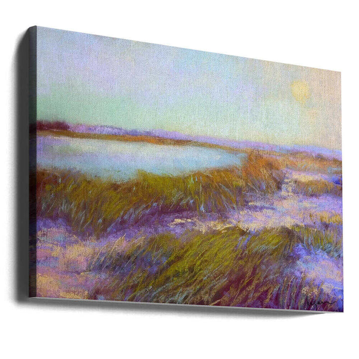 Sundowninthe Dunes - Stretched Canvas, Poster or Fine Art Print - I Heart Wall Art - Poster Print, Canvas Print or Framed Art Print