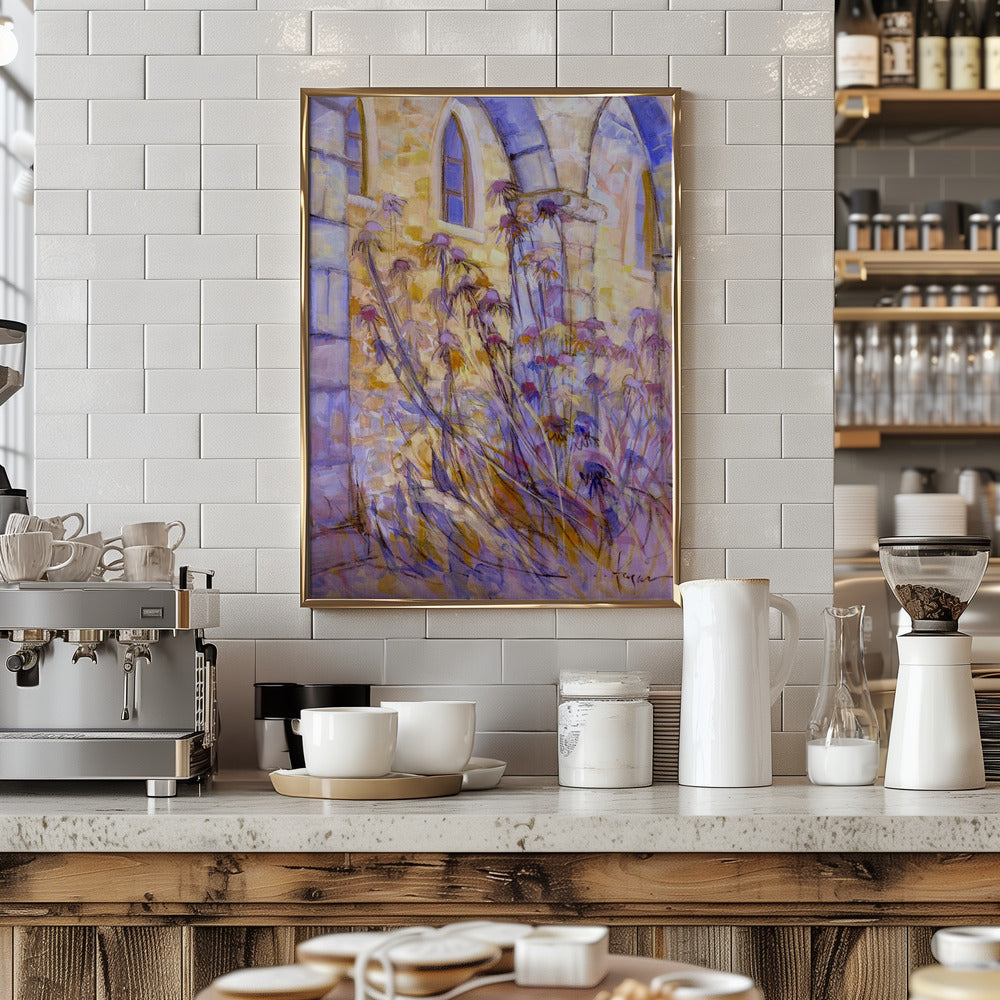 Sunlit Blossoms - Stretched Canvas, Poster or Fine Art Print I Heart Wall Art