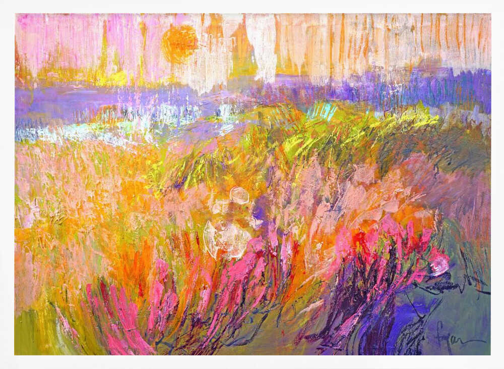 Sunlit Wilderness - Stretched Canvas, Poster or Fine Art Print - I Heart Wall Art - Poster Print, Canvas Print or Framed Art Print