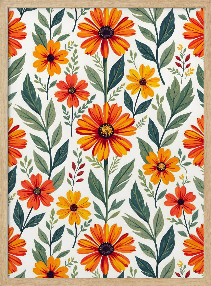 Sunny Days - Stretched Canvas, Poster or Fine Art Print I Heart Wall Art