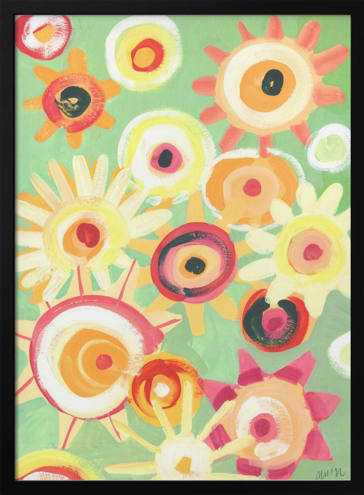 Sunny Days - Stretched Canvas, Poster or Fine Art Print I Heart Wall Art