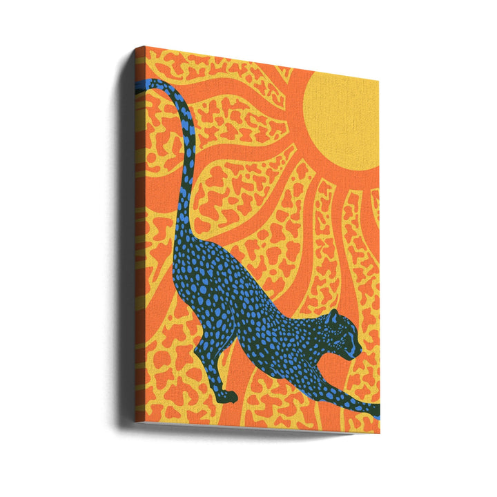 Sunny Stripes - Stretched Canvas, Poster or Fine Art Print I Heart Wall Art