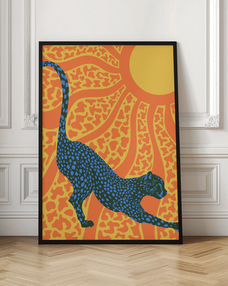 Sunny Stripes - Stretched Canvas, Poster or Fine Art Print I Heart Wall Art