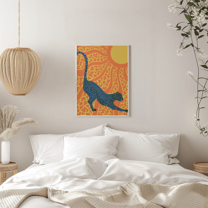 Sunny Stripes - Stretched Canvas, Poster or Fine Art Print I Heart Wall Art