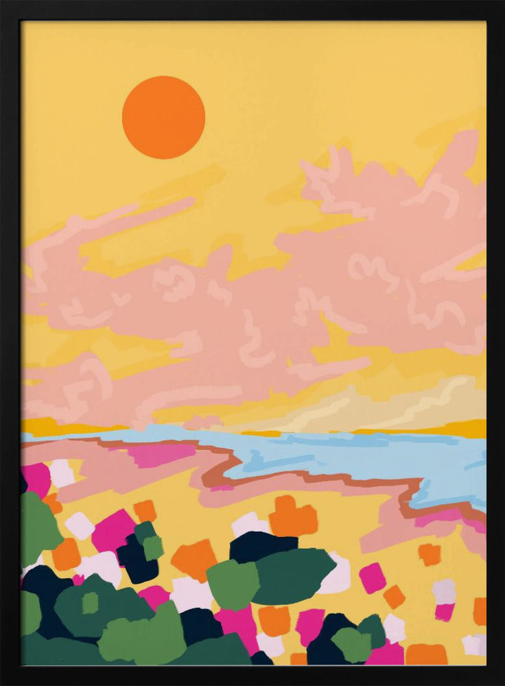 Sun's Embrace - Stretched Canvas, Poster or Fine Art Print I Heart Wall Art