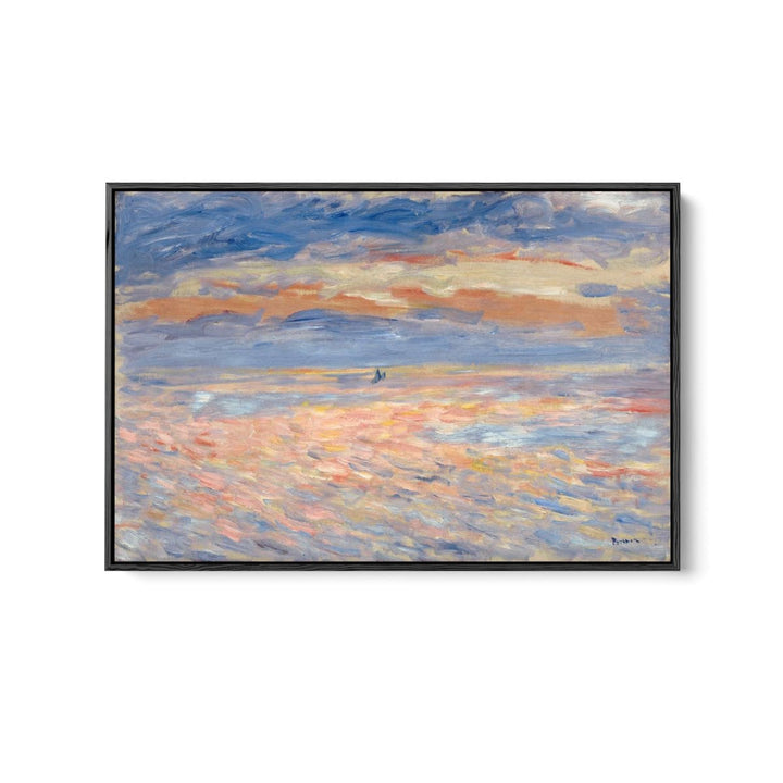 Sunset by Renoir - Fine Art or Canvas Print - I Heart Wall Art - Poster Print, Canvas Print or Framed Art Print