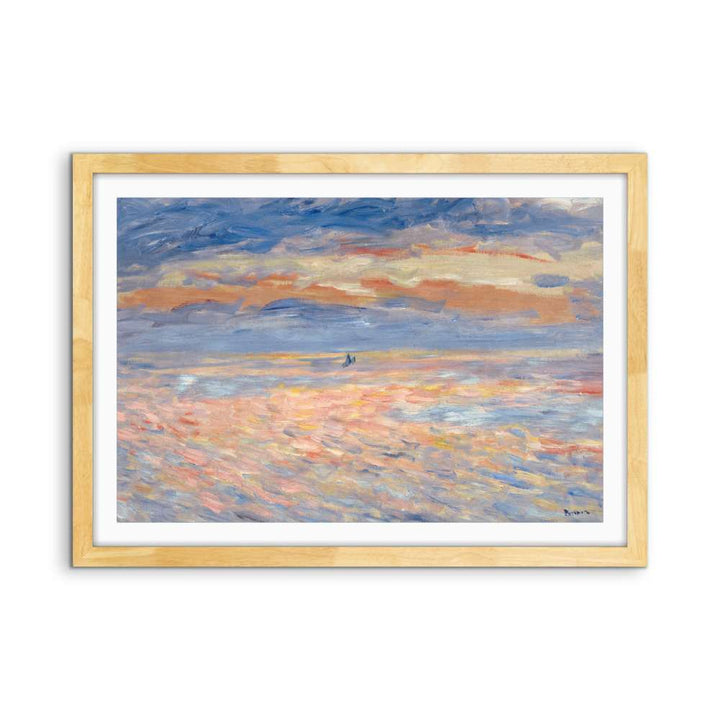 Sunset by Renoir - Fine Art or Canvas Print - I Heart Wall Art - Poster Print, Canvas Print or Framed Art Print