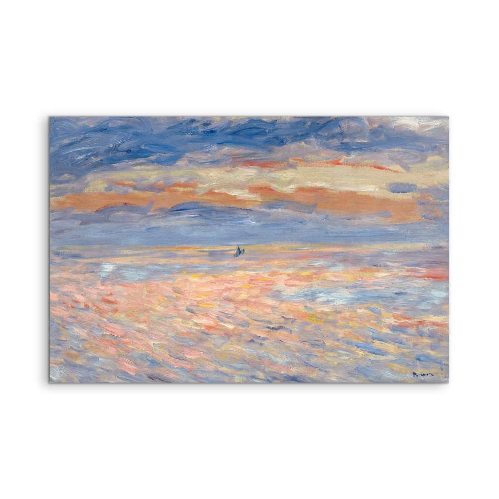Sunset by Renoir - Fine Art or Canvas Print - I Heart Wall Art - Poster Print, Canvas Print or Framed Art Print