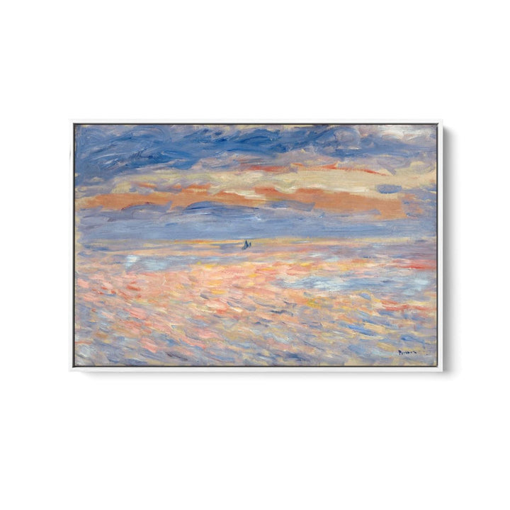 Sunset by Renoir - Fine Art or Canvas Print - I Heart Wall Art - Poster Print, Canvas Print or Framed Art Print