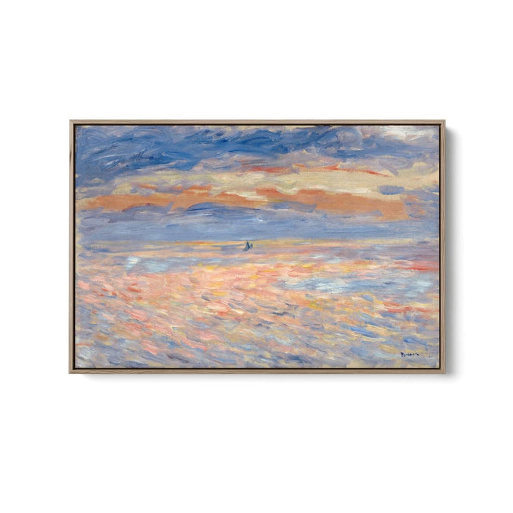 Sunset by Renoir - Fine Art or Canvas Print - I Heart Wall Art - Poster Print, Canvas Print or Framed Art Print