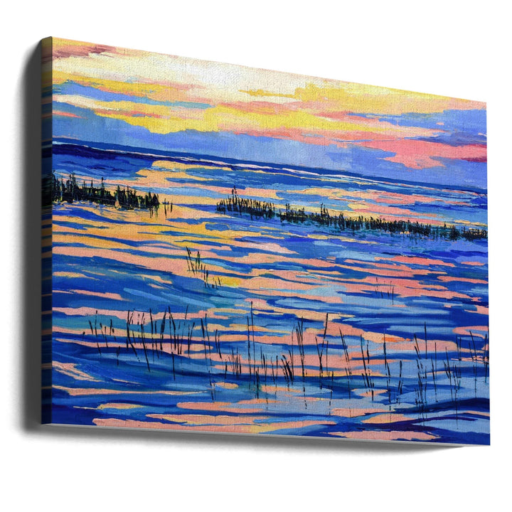 Sunset Colors - Stretched Canvas, Poster or Fine Art Print I Heart Wall Art