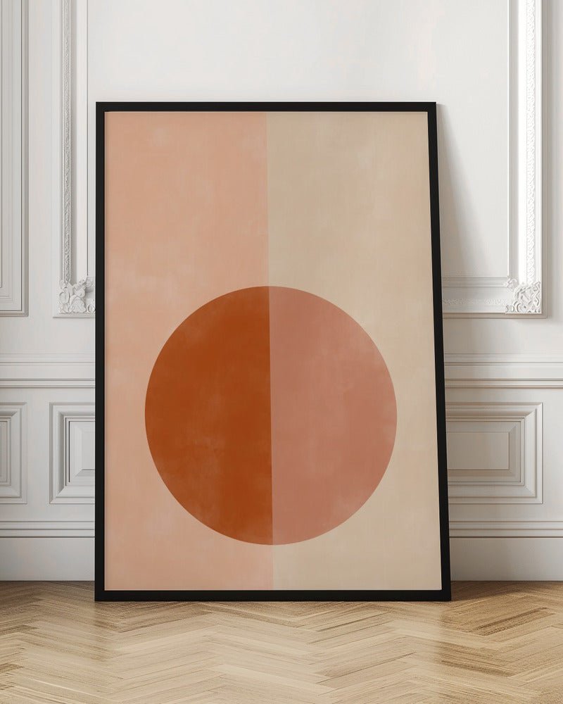 Sunset Geometry - Stretched Canvas, Poster or Fine Art Print - I Heart Wall Art - Poster Print, Canvas Print or Framed Art Print