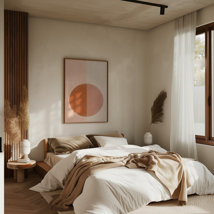 Sunset Geometry - Stretched Canvas, Poster or Fine Art Print - I Heart Wall Art - Poster Print, Canvas Print or Framed Art Print