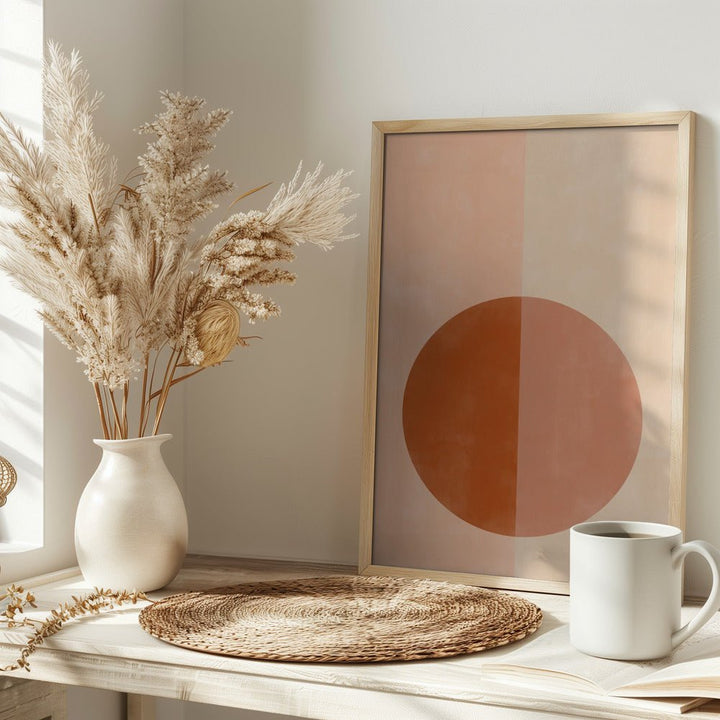 Sunset Geometry - Stretched Canvas, Poster or Fine Art Print - I Heart Wall Art - Poster Print, Canvas Print or Framed Art Print