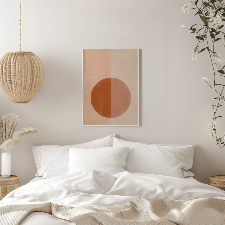 Sunset Geometry - Stretched Canvas, Poster or Fine Art Print - I Heart Wall Art - Poster Print, Canvas Print or Framed Art Print