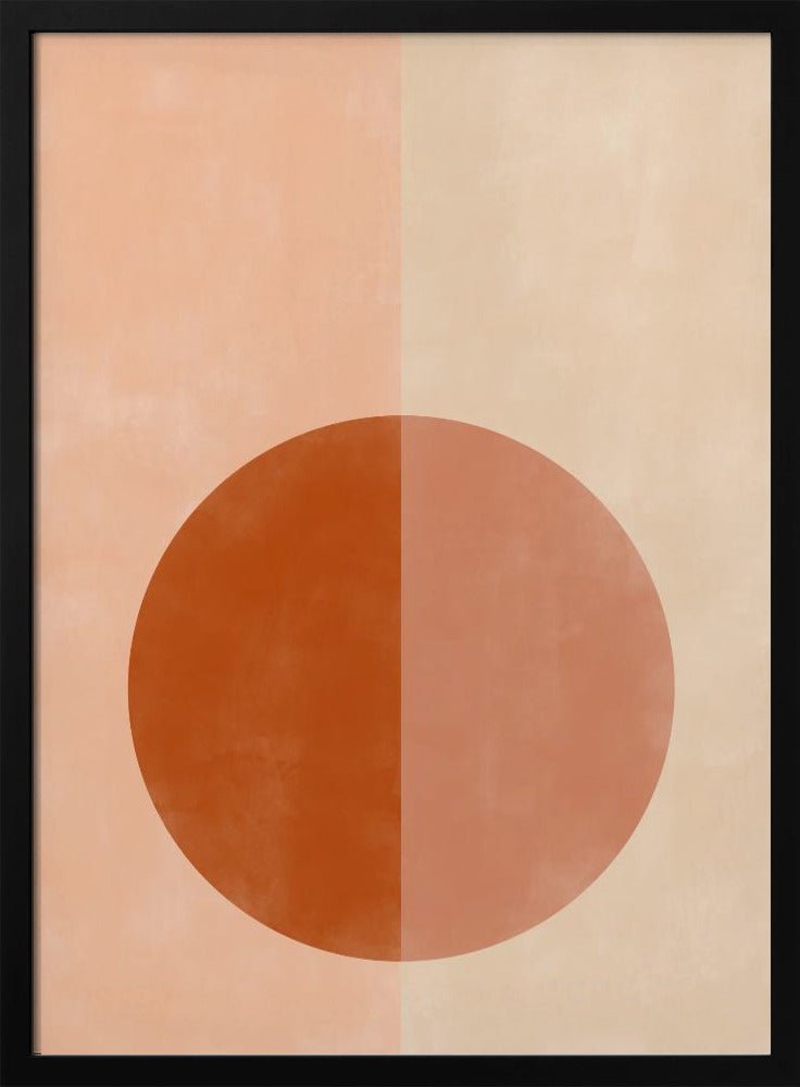 Sunset Geometry - Stretched Canvas, Poster or Fine Art Print - I Heart Wall Art - Poster Print, Canvas Print or Framed Art Print