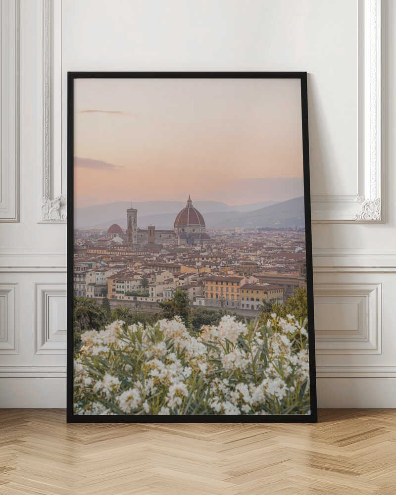 Sunset In Florence II - Stretched Canvas, Poster or Fine Art Print - I Heart Wall Art - Poster Print, Canvas Print or Framed Art Print