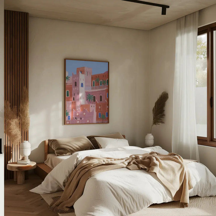 Sunset In Morocco - Stretched Canvas, Poster or Fine Art Print I Heart Wall Art