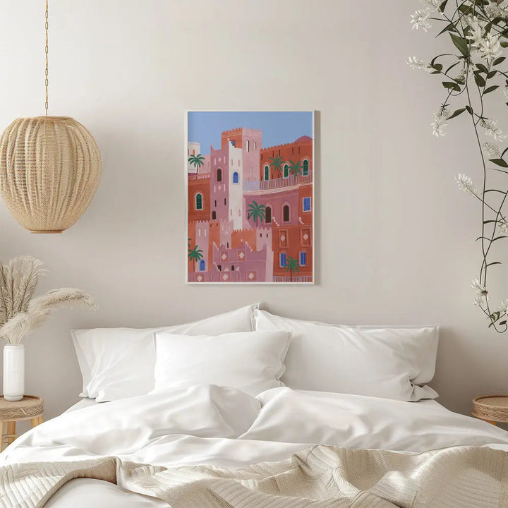 Sunset In Morocco - Stretched Canvas, Poster or Fine Art Print I Heart Wall Art