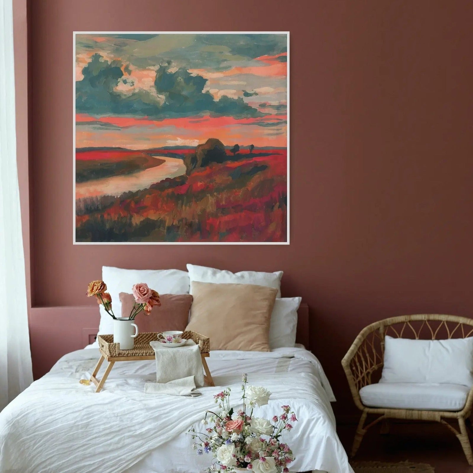 Sunset On The Riverbend - I Heart Wall Art