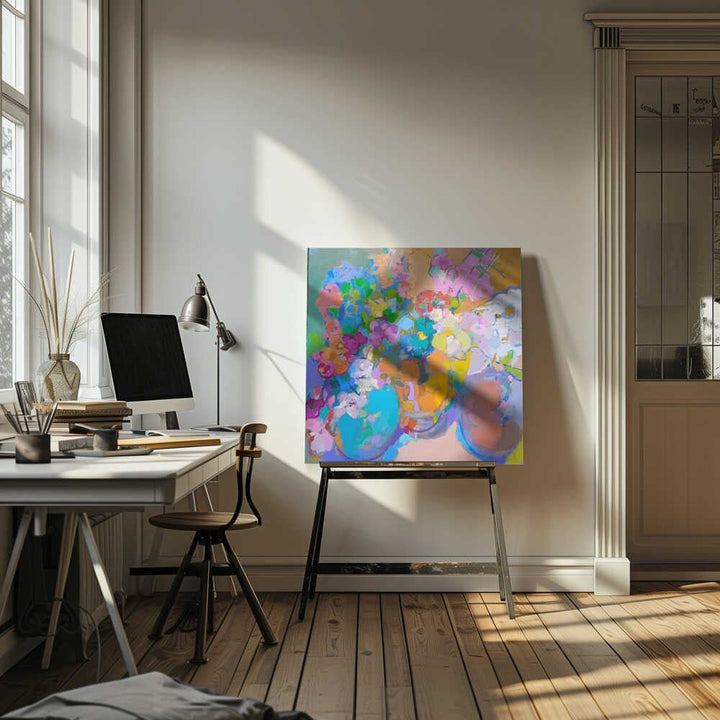 Sunshine - Square Stretched Canvas, Poster or Fine Art Print - I Heart Wall Art - Poster Print, Canvas Print or Framed Art Print